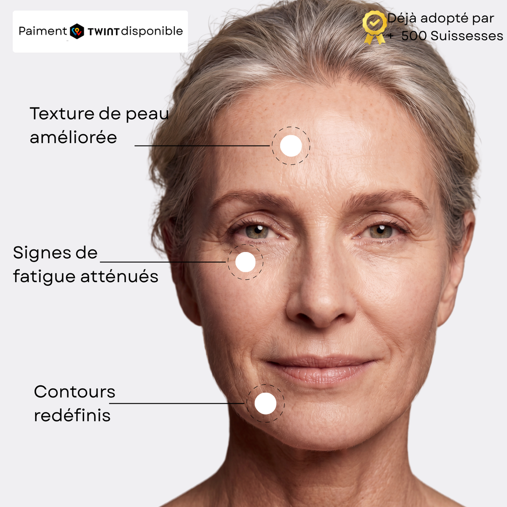 AMYO Masque LED Anti-Âge Lumière Rouge